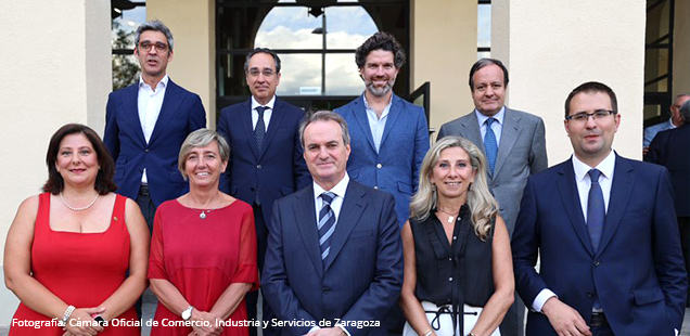 Jorge Villarroya lidera la camara oficial de comercio y servicios de Zaragoza