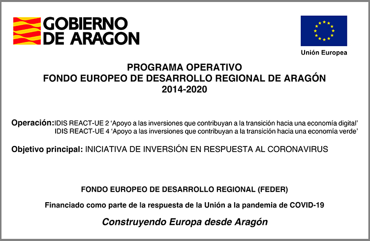 programa operativo fondo europeo de desarrollo regional de Aragón 2014 a 2020